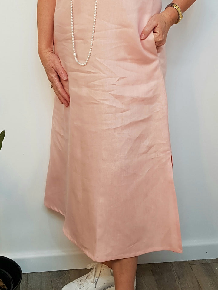 MADE TO ORDER C&B Spring Pink Slip Dress