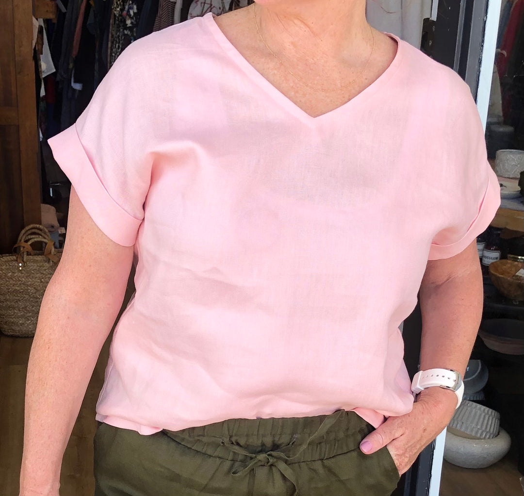 C&B Everyday V neck Top